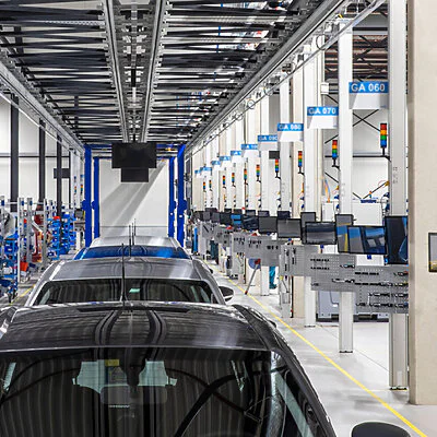 Belt superstructure Energy monitoring Energy supply Automotive industry Eepos Line