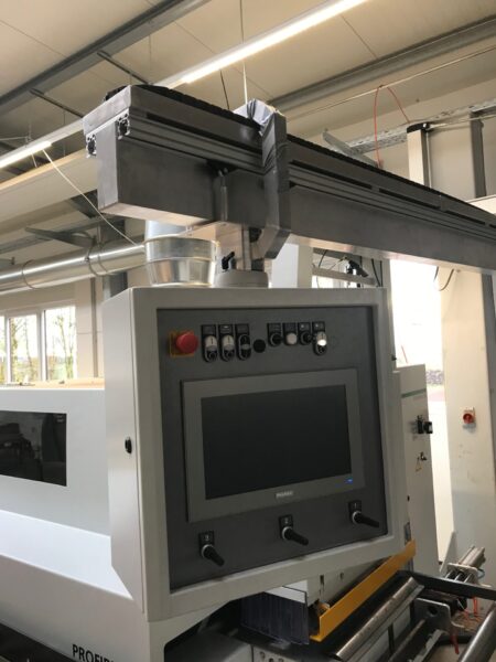 Swivel boom lifting systems rail systems Eepos Nano rails