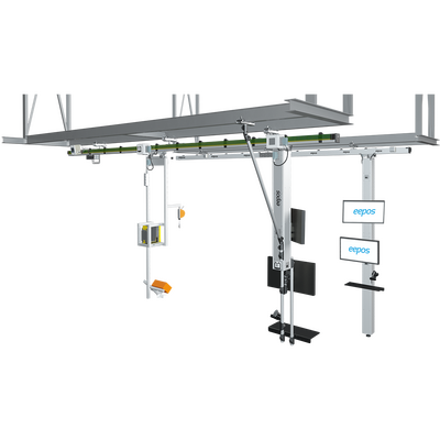 eepos line BOK system crane system lifting axes rail systems lifting crane aluminum square