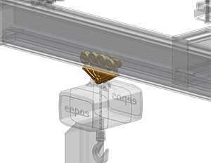 Transparent trolley Eepos One